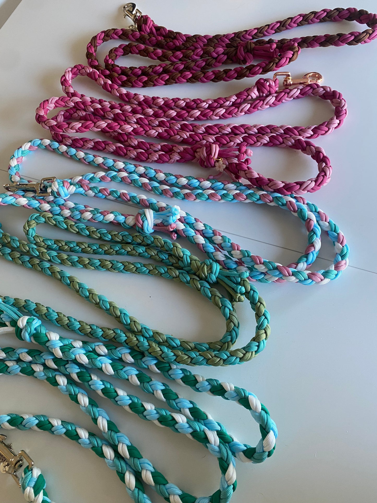 SERENDIPITY BRAIDED LEASH - Standard + Handsfree