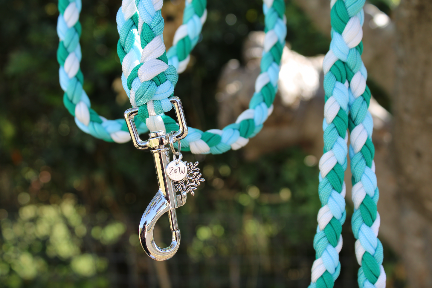 SERENDIPITY BRAIDED LEASH - Standard + Handsfree